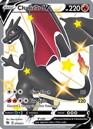 Champions Path 079/73 Charizard V (Secret) - Holofoil - Secret Rare