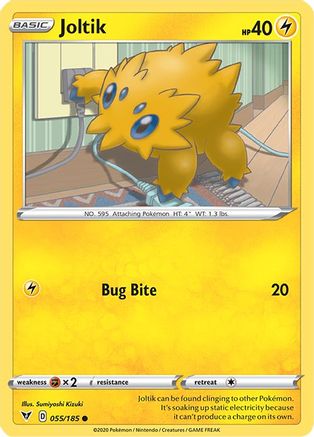 SWSH04 Vivid Voltage 055/185 Joltik - Common