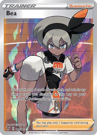 SWSH04 Vivid Voltage 180/185 Bea (Full Art) - Holofoil - Ultra Rare