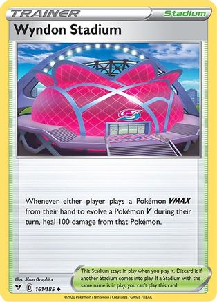 SWSH04 Vivid Voltage 161/185 Wyndon Stadium - Reverse Holofoil - Uncommon