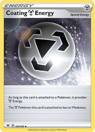 SWSH04 Vivid Voltage 163/185 Coating Metal Energy - Uncommon