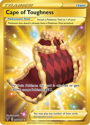 SWSH04 Vivid Voltage 200/185 Cape of Toughness (Secret) - Holofoil - Secret Rare