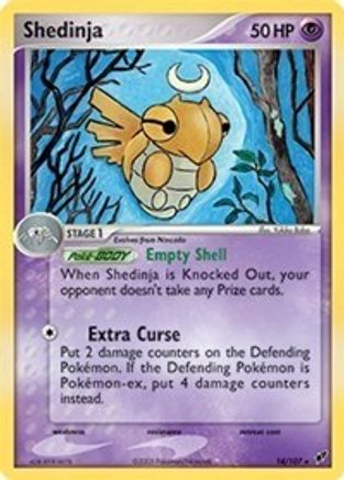 Deck Exclusives 014/107 Shedinja - Rare