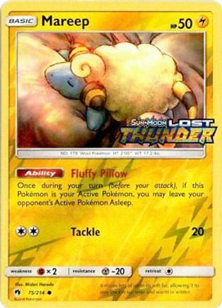 Miscellaneous Cards & Products 075/214 Mareep - Reverse Holofoil - Promo