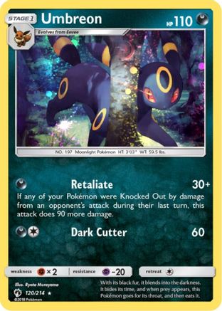 Blister Exclusives 120/214 Umbreon - Holofoil - Promo
