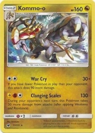 Deck Exclusives 077/111 Kommo - Holofoil - Rare