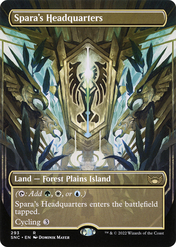 Streets of New Capenna - (SNC-293) - Spara's Headquarters (Borderless) Foil