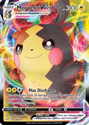 Shining Fates 038/072 Morpeko VMAX - Holofoil - Ultra Rare