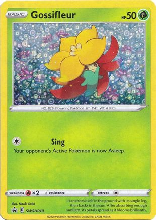 Miscellaneous Cards & Products SWSH010 Gossifleur - Holofoil - Promo