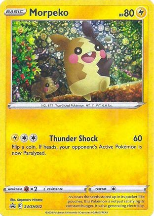 Miscellaneous Cards & Products SWSH012 Morpeko - Holofoil - Promo