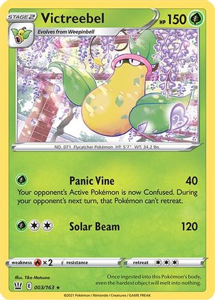 SWSH05 Battle Styles 003/163 Victreebel - Rare