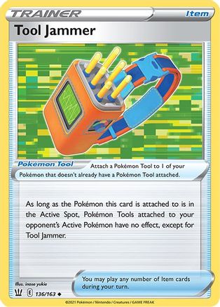 SWSH05 Battle Styles 136/163 Tool Jammer - Reverse Holofoil - Uncommon