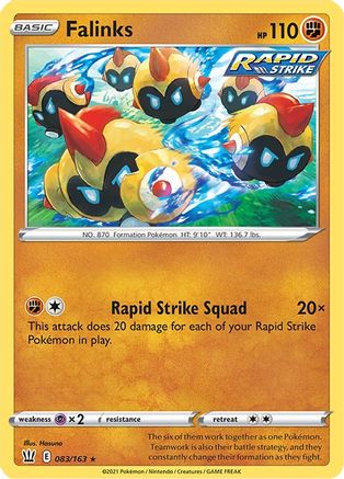 SWSH05 Battle Styles 083/163 Falinks - Rare