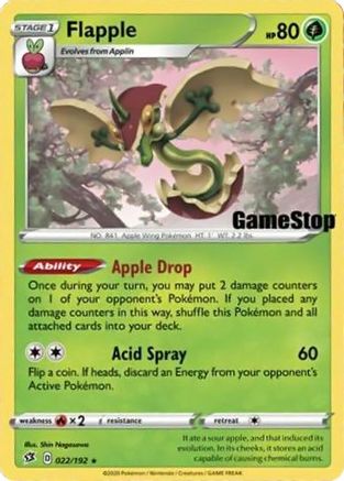 Miscellaneous Cards & Products 022/192 Flapple - Holofoil - Promo