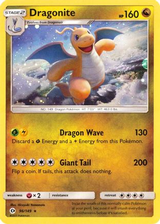 Miscellaneous Cards & Products 096/149 Dragonite - Holofoil - Promo