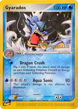 Nintendo Promos /97 Gyarados - 32/97 (Prerelease) - Promo