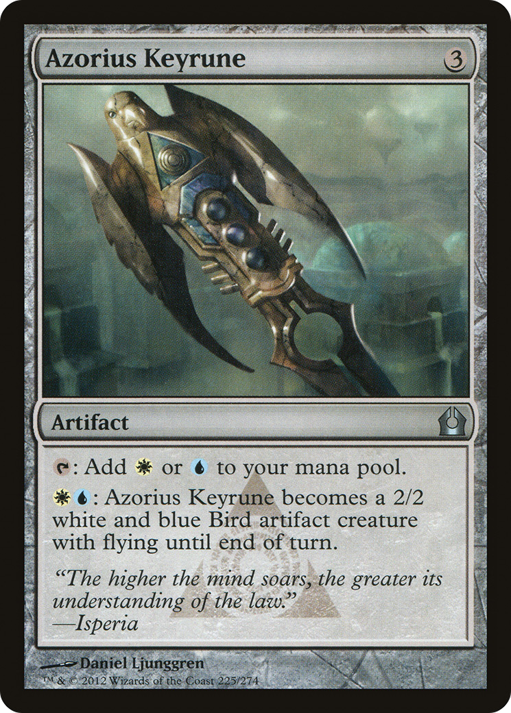 Return to Ravnica - (RTR-225) - Azorius Keyrune Foil