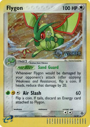 League & Championship Cards 015/97 Flygon - Holofoil - Promo