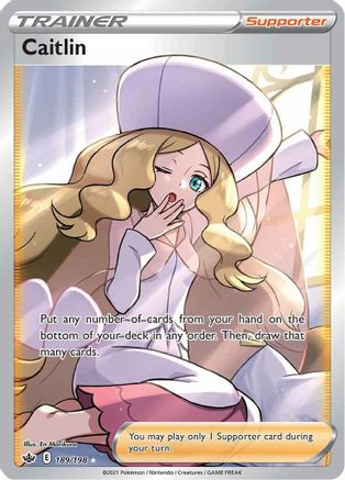 SWSH06 Chilling Reign 189/198 Caitlin (Full Art) - Holofoil - Ultra Rare