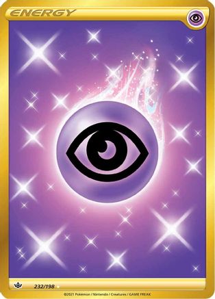 SWSH06 Chilling Reign 232/198 Psychic Energy (Secret) - Holofoil - Secret Rare
