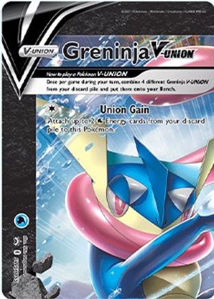 SWSH Sword & Shield Promo Cards SWSH155 Greninja V - Holofoil - Promo