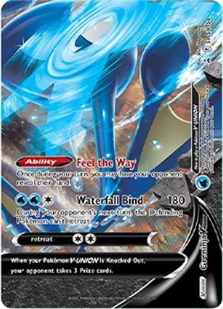 SWSH Sword & Shield Promo Cards SWSH158 Greninja V - Holofoil - Promo