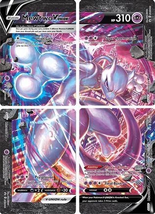 SWSH Sword & Shield Promo Cards Mewtwo V - Holofoil - Promo