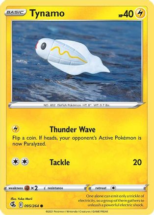 SWSH08 Fusion Strike 095/264 Tynamo - Common