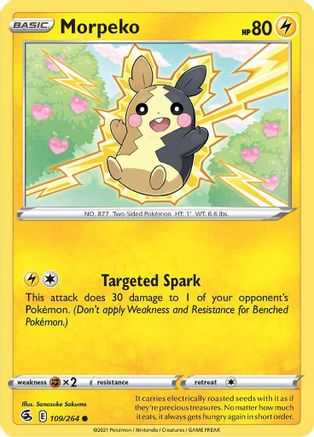 SWSH08 Fusion Strike 109/264 Morpeko (109) - Common