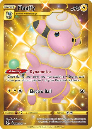 SWSH08 Fusion Strike 280/264 Flaaffy (Secret) - Holofoil - Secret Rare