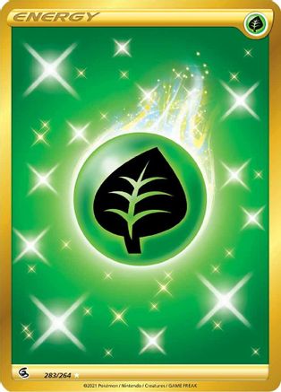 SWSH08 Fusion Strike 283/264 Grass Energy (Secret) - Holofoil - Secret Rare