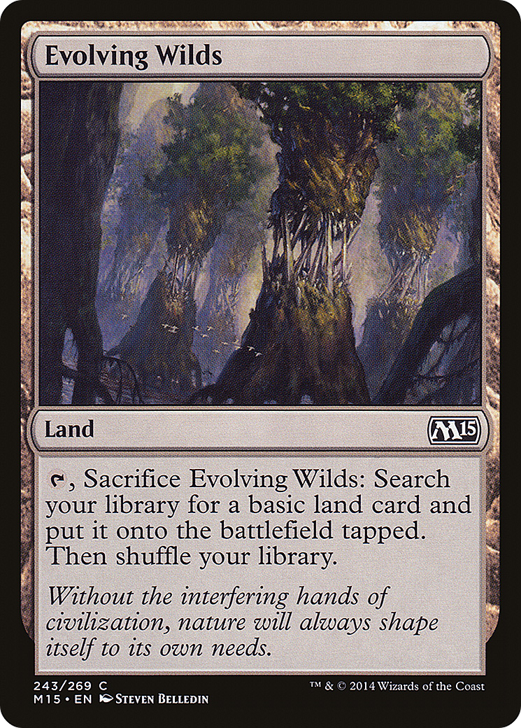 Magic 2015 - (M15-243) - Evolving Wilds