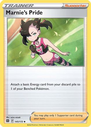 SWSH09 Brilliant Stars 145/172 Marnie's Pride - Reverse Holofoil - Uncommon