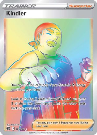 SWSH09 Brilliant Stars 179/172 Kindler (Secret) - Holofoil - Secret Rare