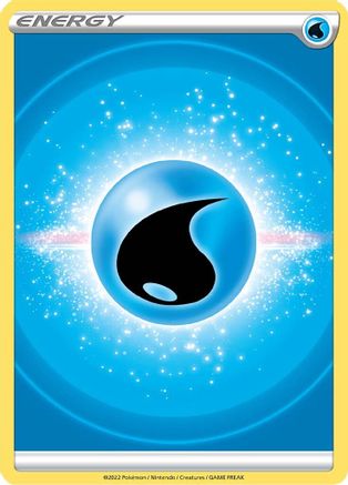 SWSH09 Brilliant Stars Water Energy (2022 Unnumbered) - Reverse Holofoil - Common