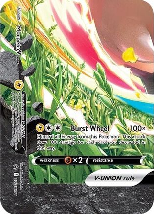 SWSH Sword & Shield Promo Cards SWSH217 Morpeko V - Holofoil - Promo