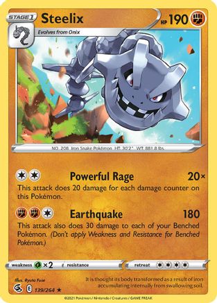 Deck Exclusives 139/264 Steelix - Rare