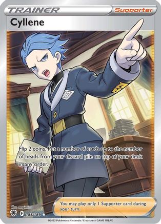 SWSH10 Astral Radiance 183/189 Cyllene (Full Art) - Holofoil - Ultra Rare