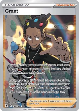 SWSH10 Astral Radiance 185/189 Grant (Full Art) - Holofoil - Ultra Rare
