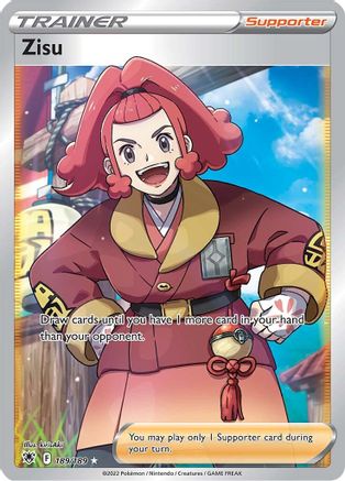 SWSH10 Astral Radiance 189/189 Zisu (Full Art) - Holofoil - Ultra Rare