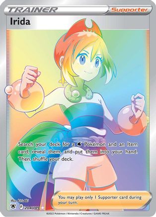 SWSH10 Astral Radiance 204/189 Irida (Secret) - Holofoil - Secret Rare