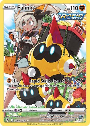 SWSH10 Astral Radiance Trainer Gallery TG07/TG30 Falinks - Holofoil - Ultra Rare