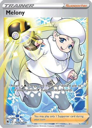 SWSH10 Astral Radiance Trainer Gallery TG26/TG30 Melony - Holofoil - Ultra Rare
