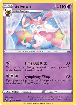 SWSH Sword & Shield Promo Cards SWSH211 Sylveon - Holofoil - Promo