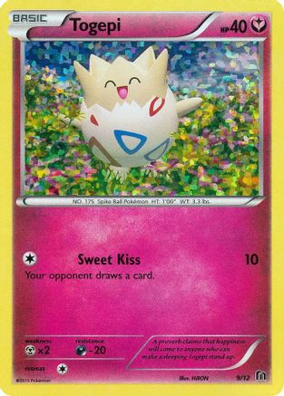 McDonalds Promos 2016 /12 Togepi - 9/12 - Holofoil - Promo