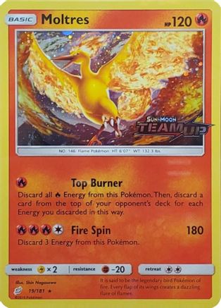 Miscellaneous Cards & Products 019/181 Moltres - Holofoil - Promo