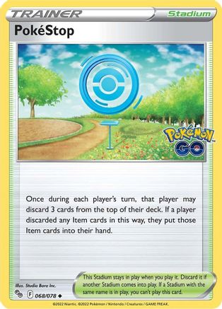 Pokemon GO 068/078 PokeStop - Uncommon
