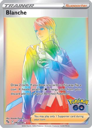 Pokemon GO 082/078 Blanche (Secret) - Holofoil - Secret Rare