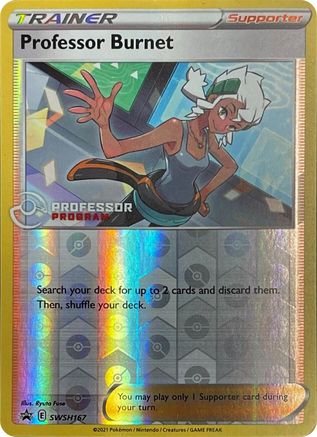 Professor Program Promos Professor Burnet - SWSH167 (2021) - Reverse Holofoil - Promo