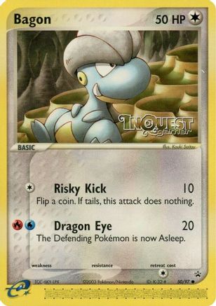 Nintendo Promos /97 Bagon - 50/97 (InQuest Gamer) - Promo